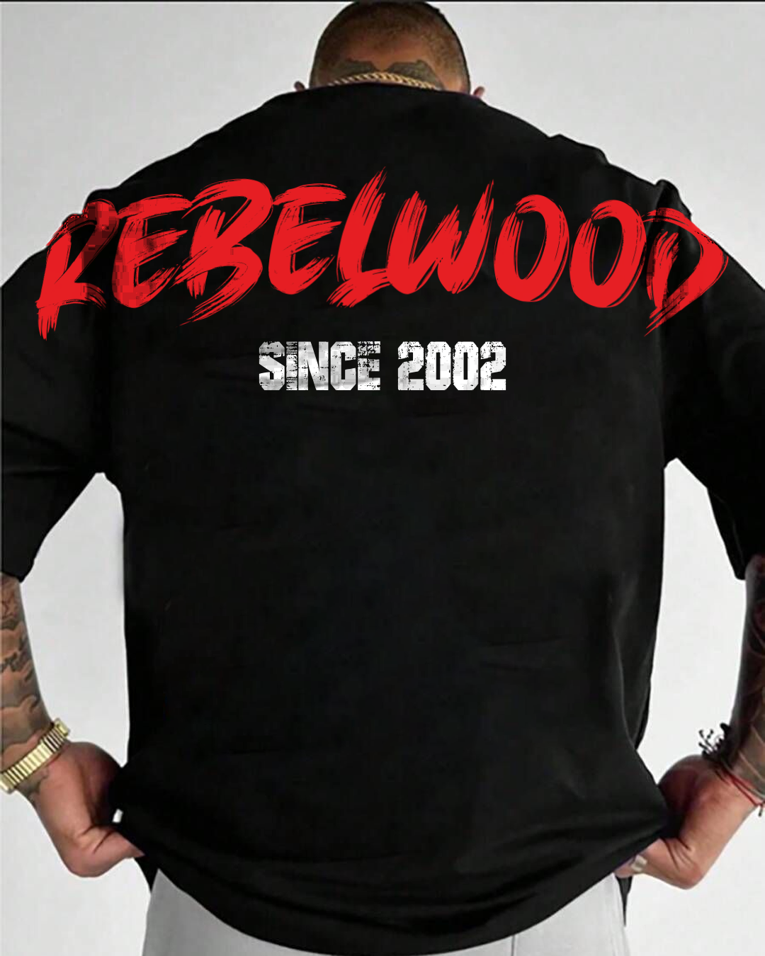 Rebelwood Since 2002 240 GSM Oversized