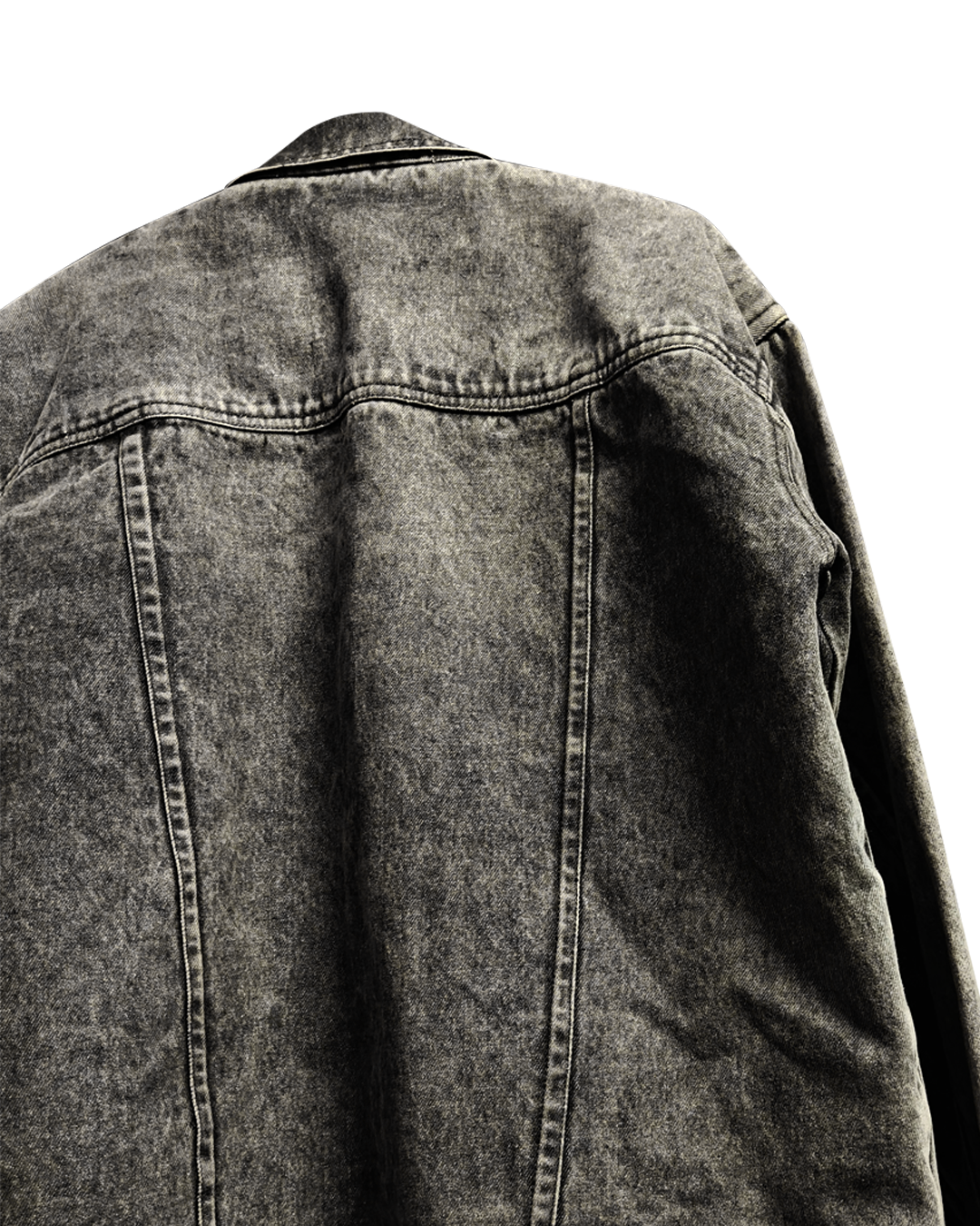 Phantom Charcoal Denim Jacket - Aries Rigout