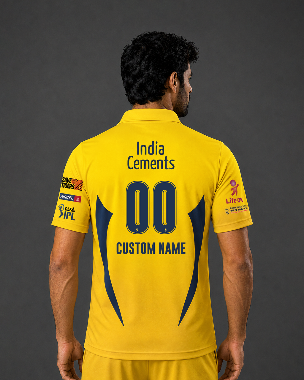 CSK Retro custom jersey 2015