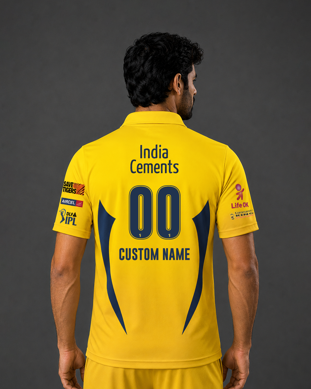 CSK Retro custom jersey 2015