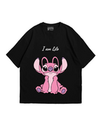 Stitch and lilo Premium Couple tee