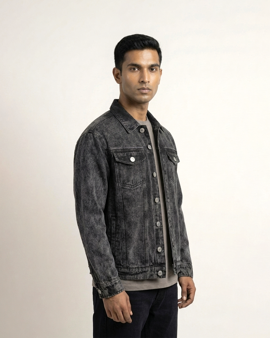 Phantom Charcoal Denim Jacket