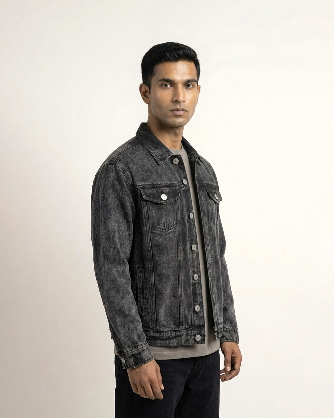 Phantom Charcoal Denim Jacket