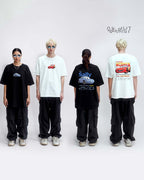 Sally and MC Queen couple tees premium