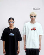 Sally and MC Queen couple tees premium