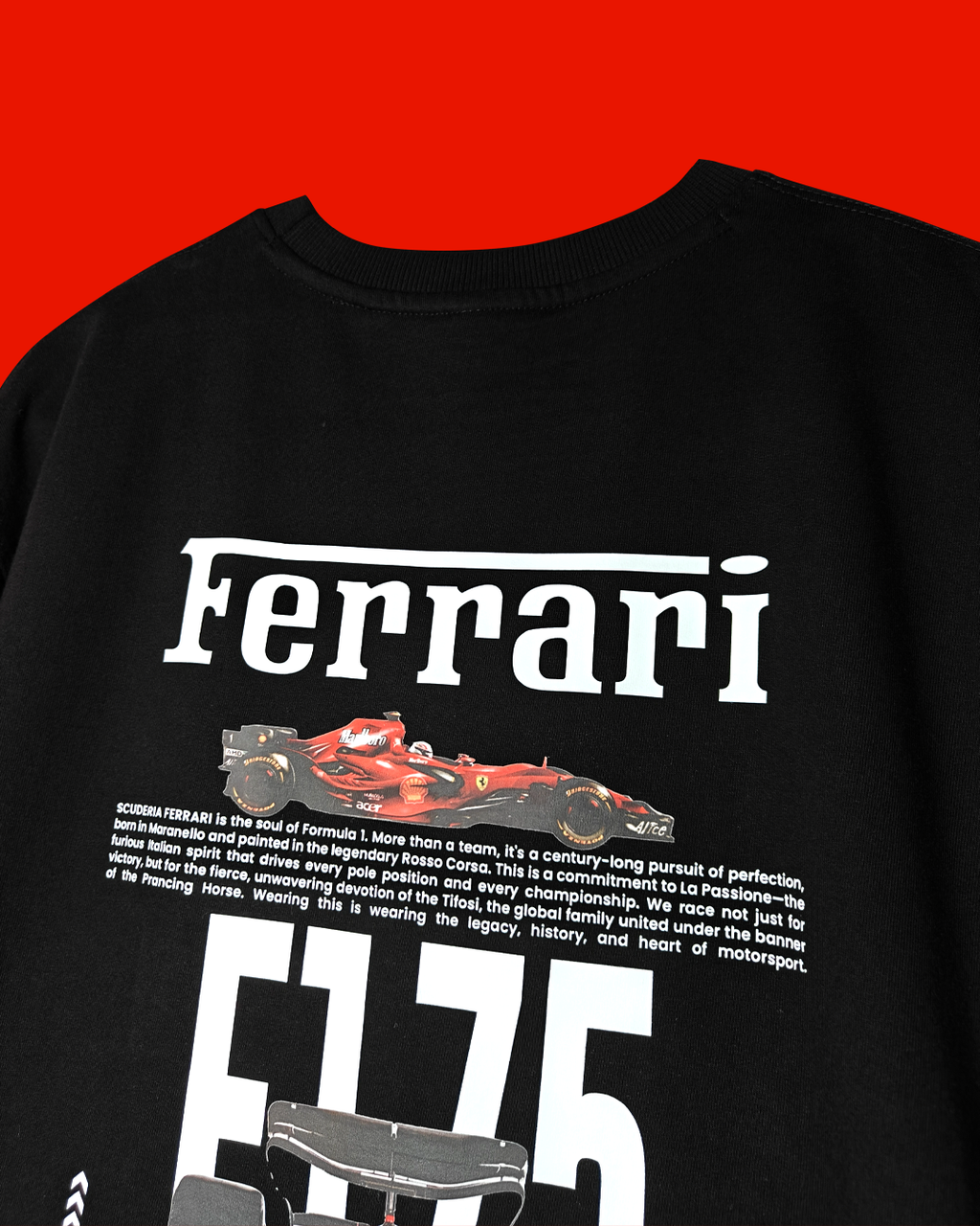 Ferrari Black 240GSM