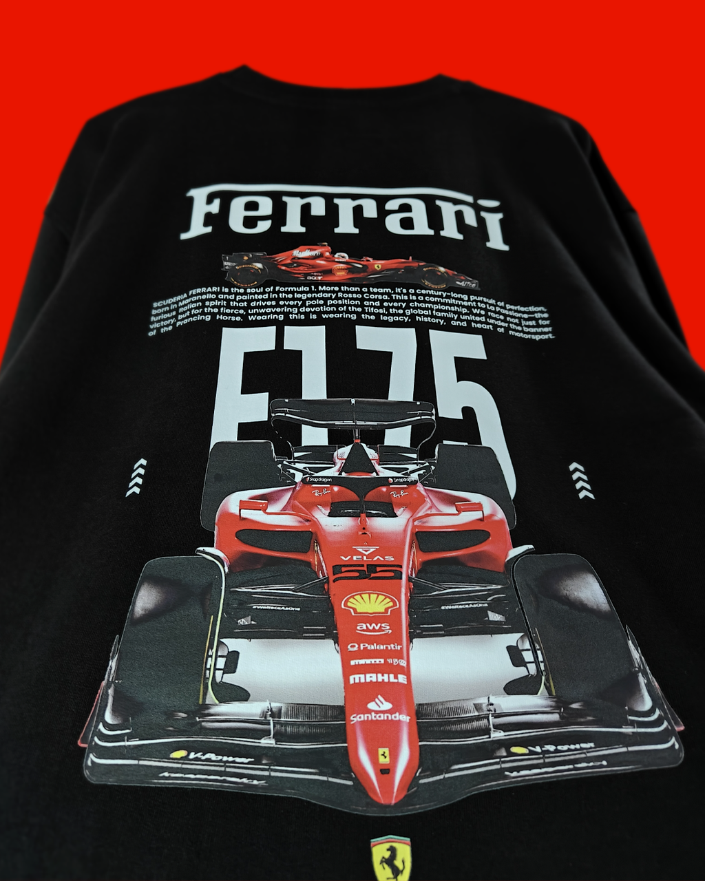 Ferrari Black 240GSM