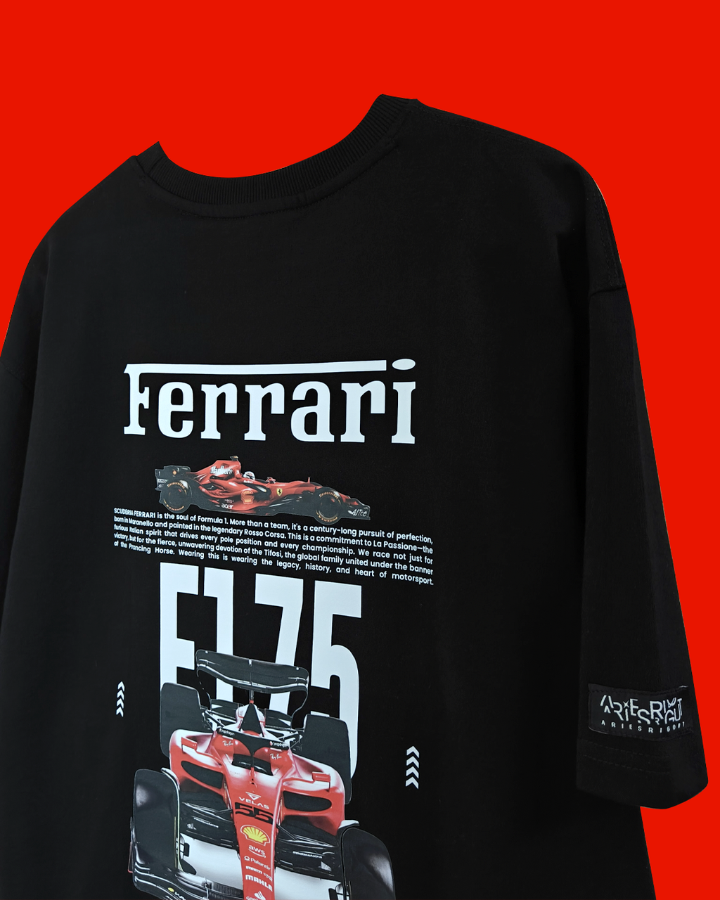 Ferrari Black 240GSM