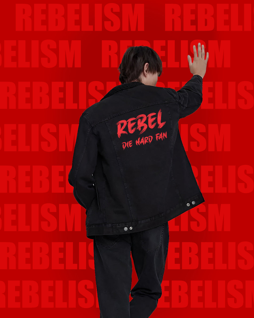 Die hard fan denim Jacket